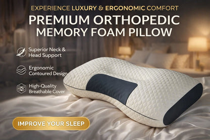 Orthopedic Neck Pillow without Collapse - Up to 48x74 cm